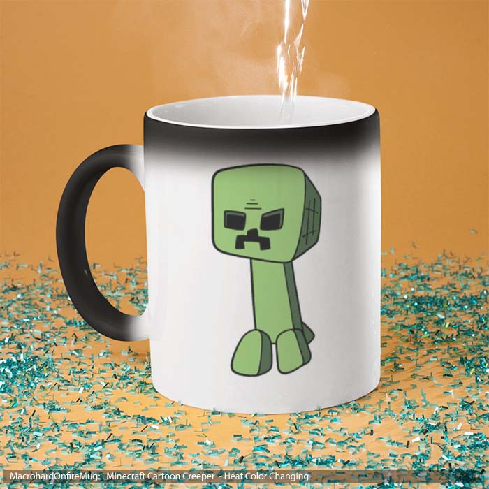 Jual Mug Magic Minecraft Cartoon Creeper | Shopee Indonesia