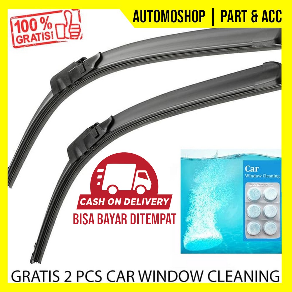 Jual Codwiper Mobil Frameless Sepasang Isi Pcs Untuk Semua Jenis