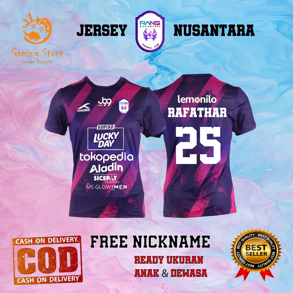 Jual Jersey Kaos Baju RANS NUSANTARA FC 2022 | Shopee Indonesia