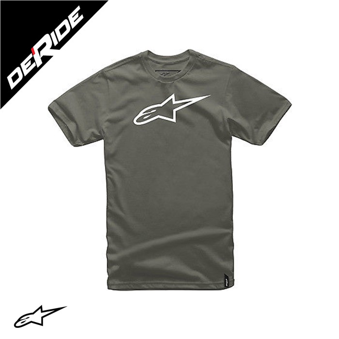 Jual Wr348 Kaos Alpinestars Ageless Classic Tee Military White Original 