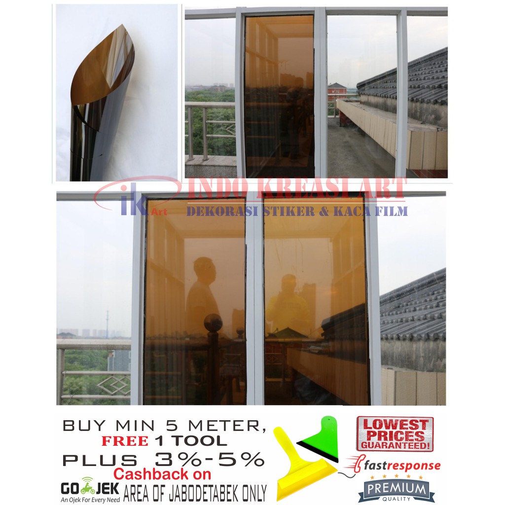 Jual KACA FILM RIBEN BROWN COKLAT AG PREMIUM QUALITY | Shopee Indonesia