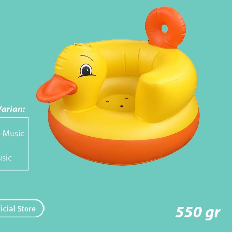 Jual Non-Momihomi Kursi Sofa Tiup PVC Tempat Belajar Duduk Bayi Baby ...