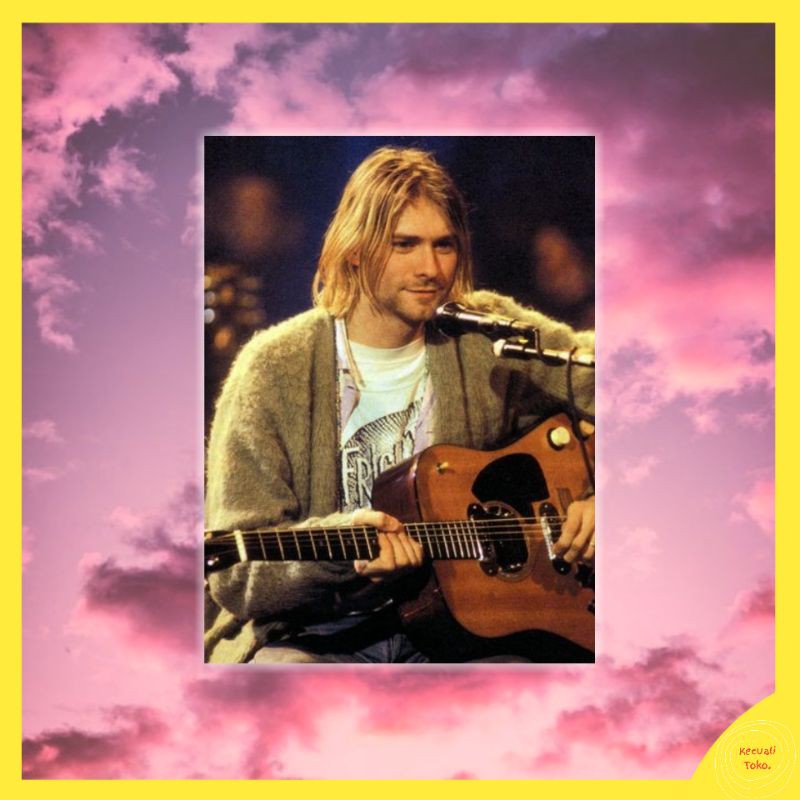 Jual Poster Kurt Cobain Nirvana | Shopee Indonesia