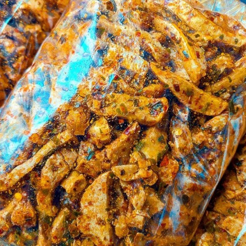 Jual Basreng Ratu Kerajaan Viral Pedas 500gr Shopee Indonesia