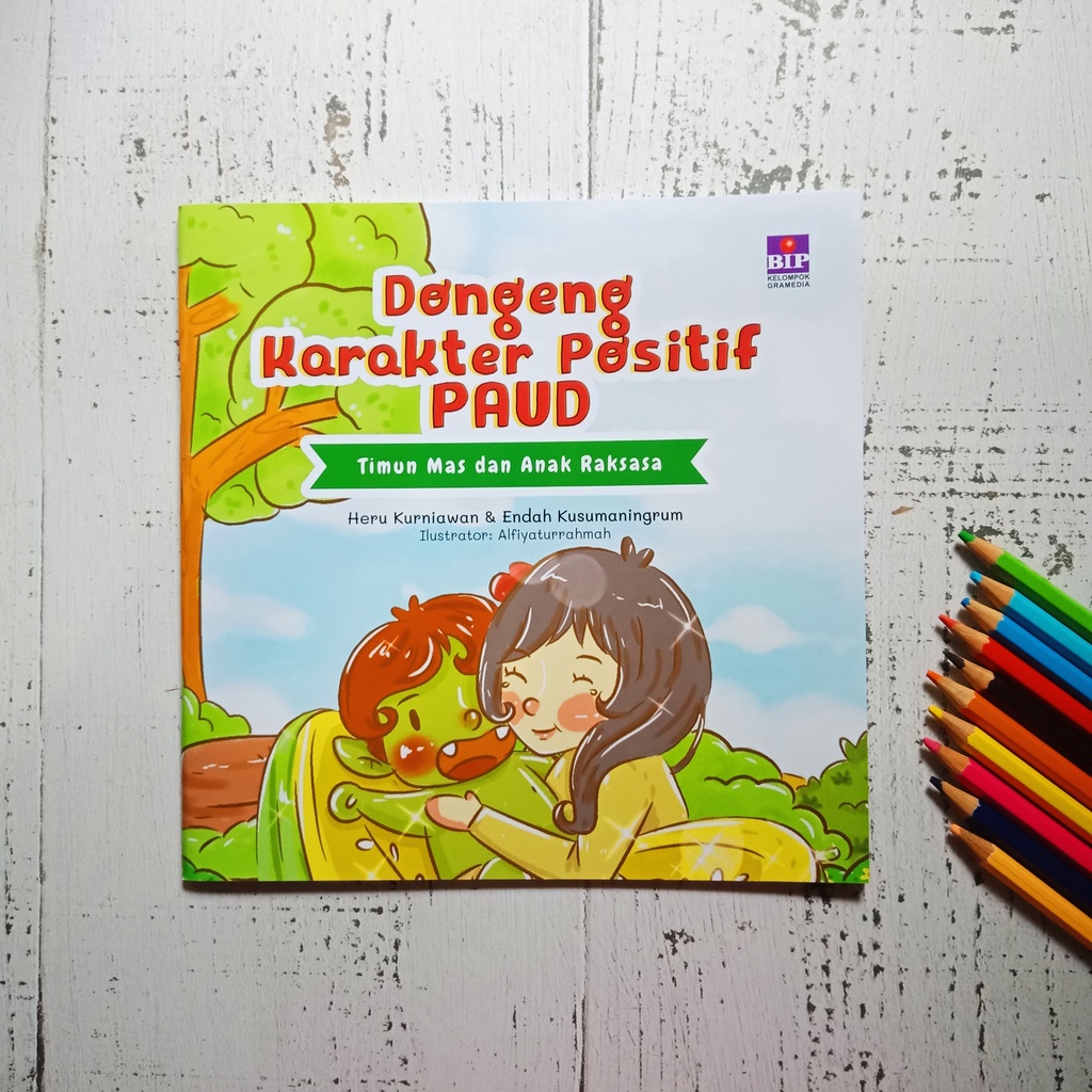 Jual BIP - DONGENG KARAKTER POSITIF PAUD : TIMUN MAS DAN ANAK RAKSASA ...