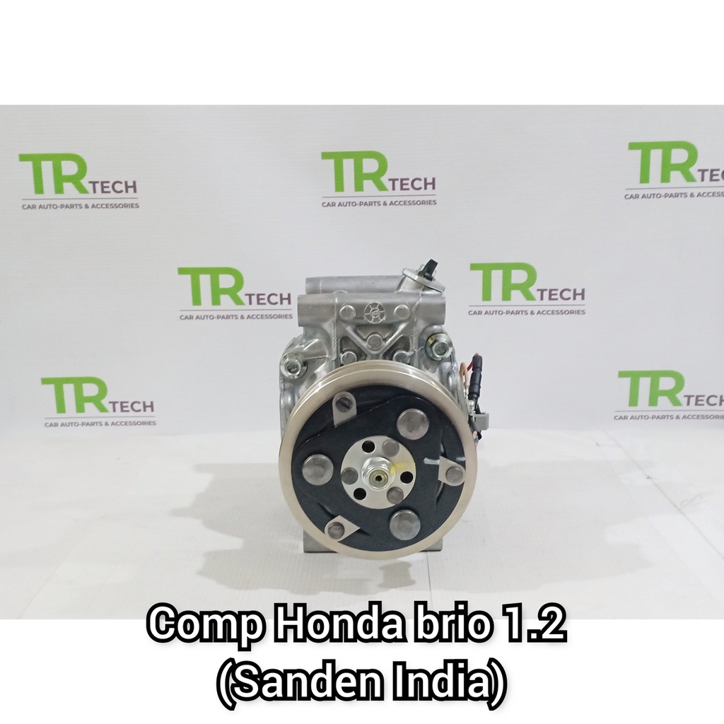 Jual compressor compresor kompresor ac honda brio 1.2 original sanden ...