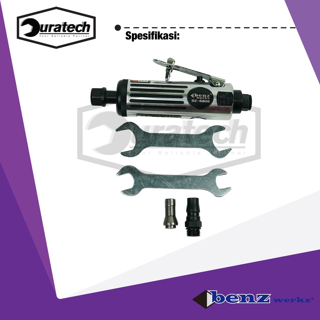 Jual Air die grinder 3mm 6mm / Mesin gerinda angin 6mm 1/4