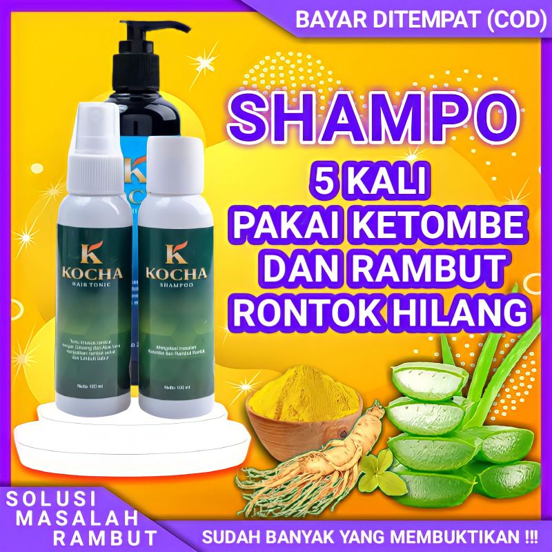 Jual Obat Rambut Rontok Paket Ginseng Shampoo dan Hair Tonic B3C ...