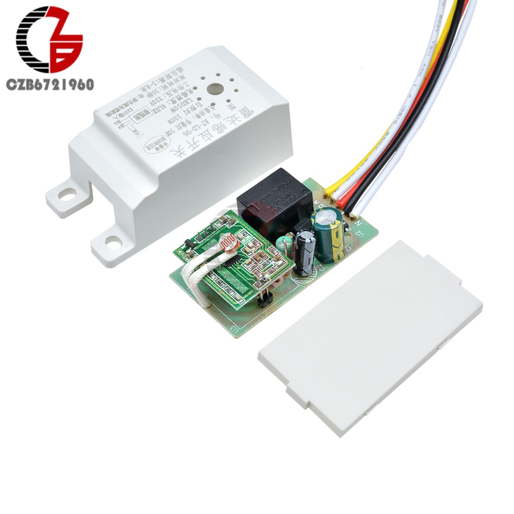 Jual PREORDER AC 220V Automatic Microwave Radar Sensor Switch PIR ...