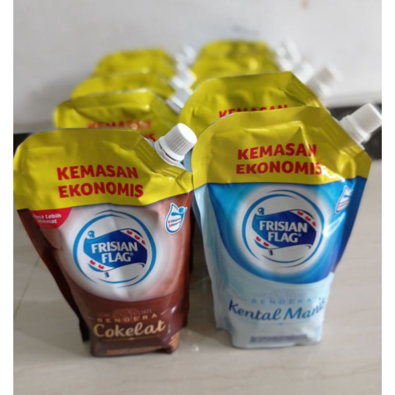 Jual Skm Frisian Flag 545ml Indomilk 545ml Putih Coklat Shopee Indonesia