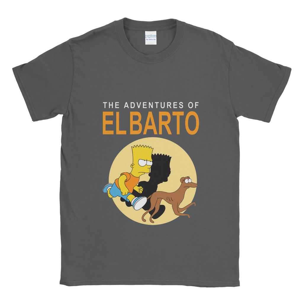 Jual Baju Kaos Tshirt The Simpsons Elbarto | Shopee Indonesia