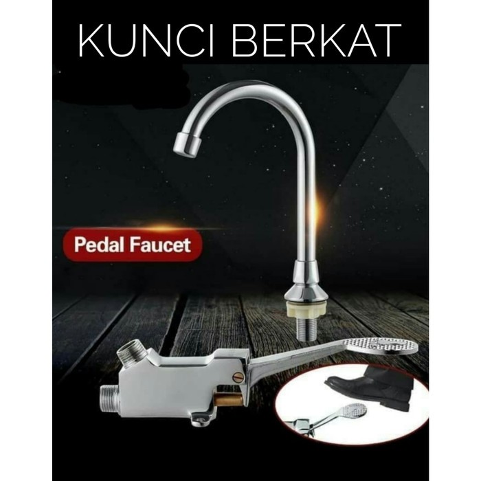 Jual Kran Injak/Keran Injek/wastafel Injak/Cuci Tangan Injek/Pedal ...