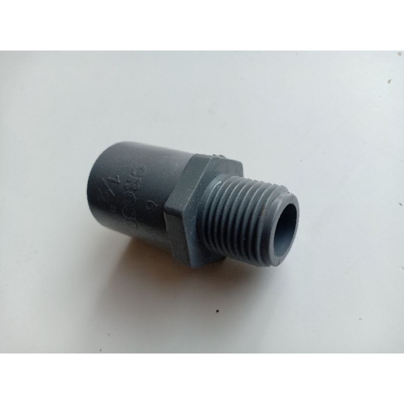 Jual Sock Drat Luar (SDL) PVC merk CROSS Type AW (CROSS Valve Socket ...
