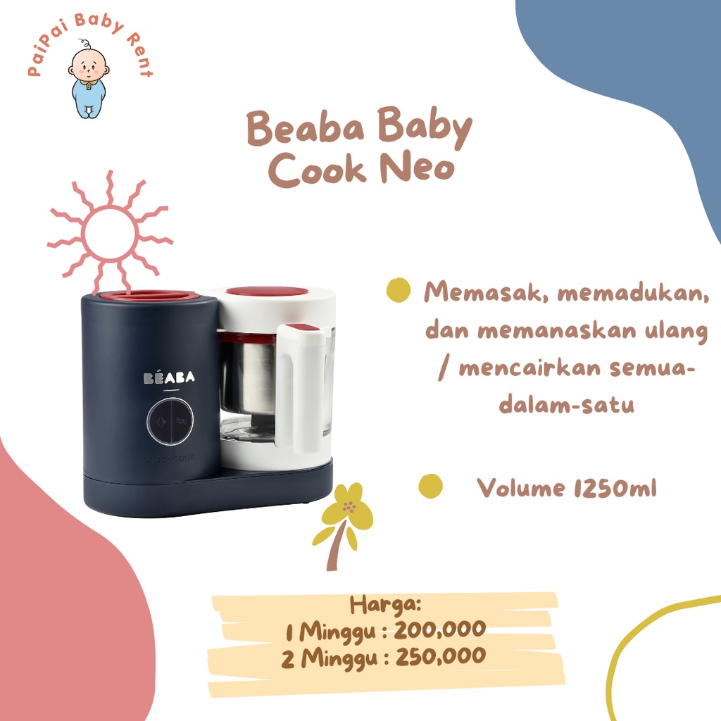 Jual Sewa Beaba Baby Cook Neo Food Processor Bayi Shopee Indonesia