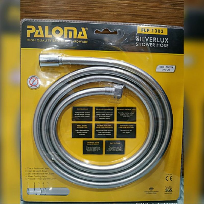 Jual Paloma Pvc Flexible Hose Flp Selang Shower Panjang Meter