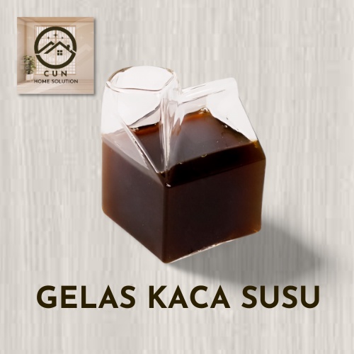 Jual One Two Cups Gelas Kaca Susu Borosilicate Glass Milk Box 300ml Shopee Indonesia 5596