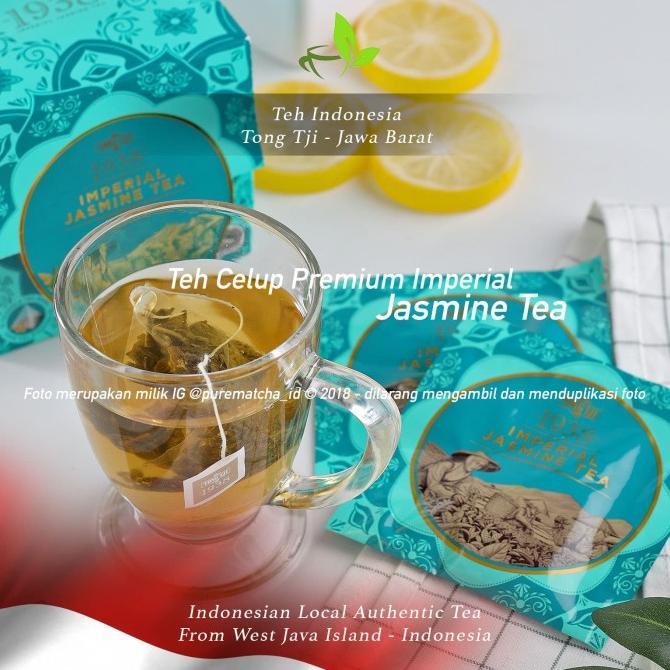 Jual Tong Tji Imperial Jasmine Tea BOX 15 Pyramid Tea Bag Teh Celup ...
