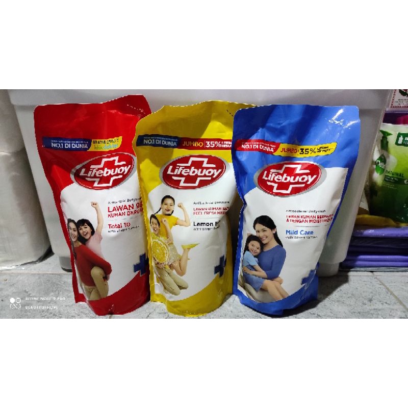 Jual Sabun Mandi Cair Lifebuoy Refill Ukuran Ml Shopee Indonesia