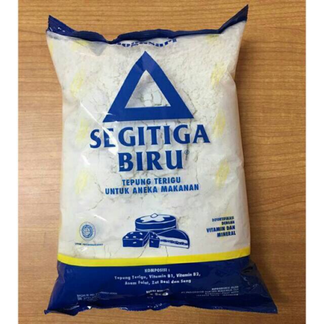 Jual Tepung Terigu Segitiga Biru 1 Kg | Shopee Indonesia