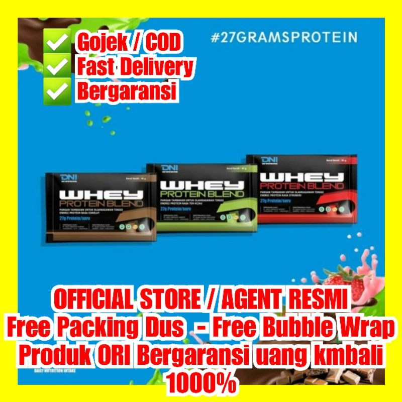 Jual Dni Whey Protein Isolate Whey Concentrate Evowhey Sachet Shopee Indonesia