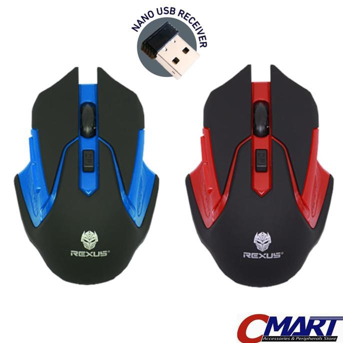 Jual Rexus Xierra S5 AVIATOR Wireless Gaming Mouse for Gamers REX-RXM ...
