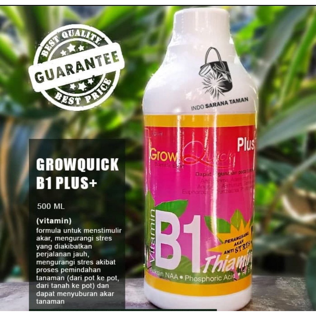 Jual GROW QUICK B1 PLUS Growquick B1 Plus Vitamin Tanaman B1 Merangsang ...