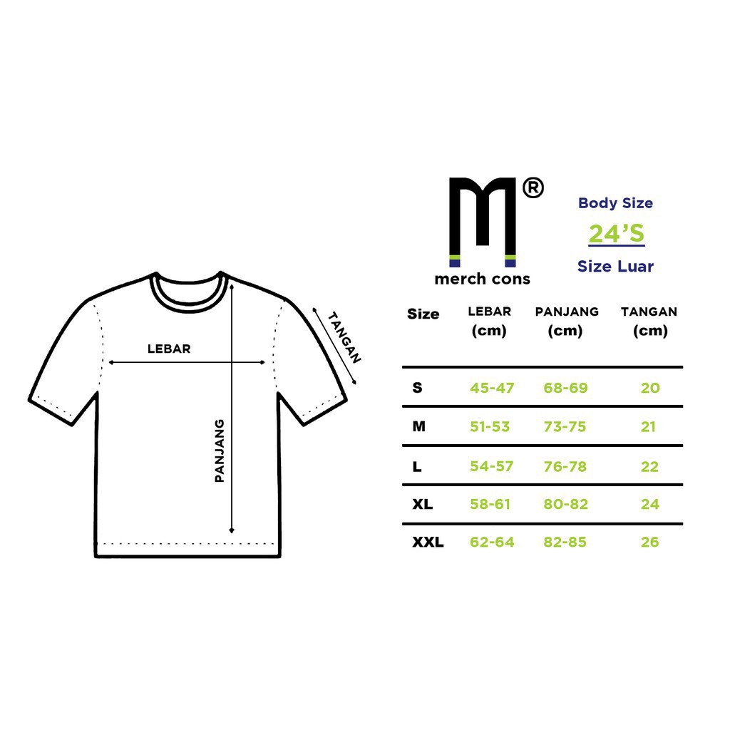 Jual Kaos Polos Hitam Label MERCHCONS Bodysize 24's | Shopee Indonesia