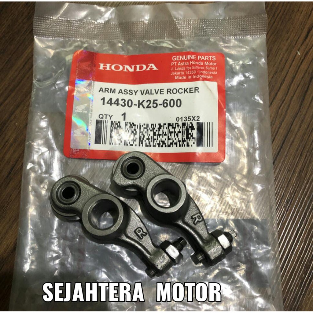 Jual Pelatuk Klep Platuk In Ex Rocker Valve Arm Honda Beat FI F1 K25 ...