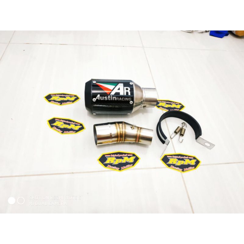 Jual Knalpot Austin Racing Short Slip On Yamaha R25 - R3 - MT 25 ...