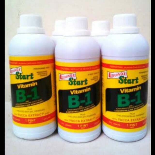 Jual Pupuk Daun Dan Buah LIQUINOX START VITAMIN B-1 470ml | Shopee ...