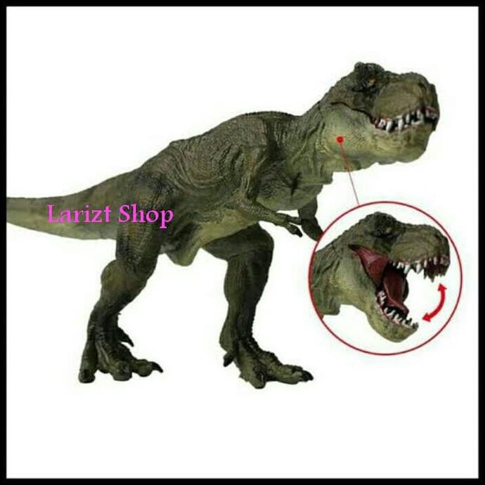 Jual DINOSAURUS WORLD PARK JURASSIC TYRANNOSAURUS REX TREX B FIGURE ...