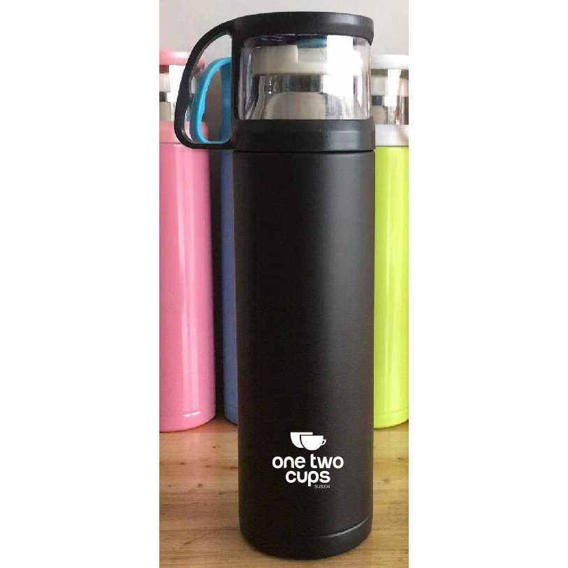 Jual One Two Cups Botol Minum Thermos with Cup Head 500ml - SUS304 ...