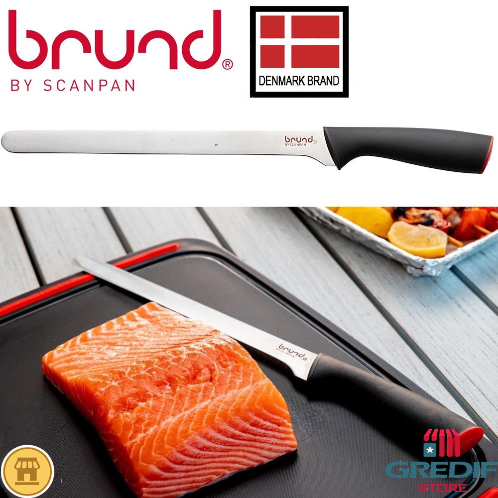 Brund EasyCut By Scanpan - Affilacoltelli Manuale Con Manico Ergonomico, Nero - 6