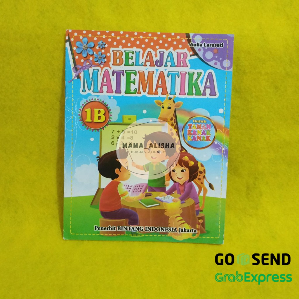 Jual Buku Belajar Matematika Jilid 1B Untuk Anak TK PAUD Dan Pra SD ...