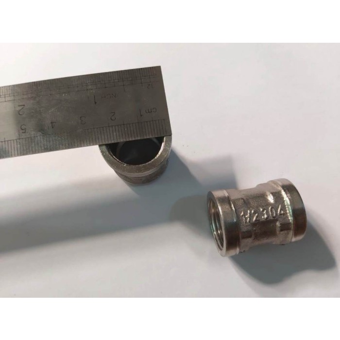 Jual JKM Fokring Neppel Nepel Fitting Sambungan Operan DD/DD 1/2