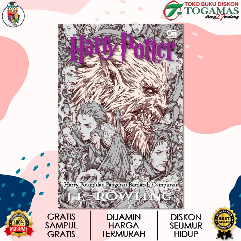 Jual HARRY POTTER 6 : HARRY POTTER DAN PANGERAN BERDARAH CAMPURAN / J K ...