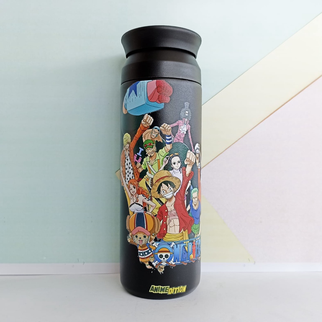 Jual Termos Tumbler Botol Minum Anime Jujutsu Kaisen Bungou Stray Dogs Spy  X Family Attack On Titan Full Print Hitam Air Panas | Shopee Indonesia
