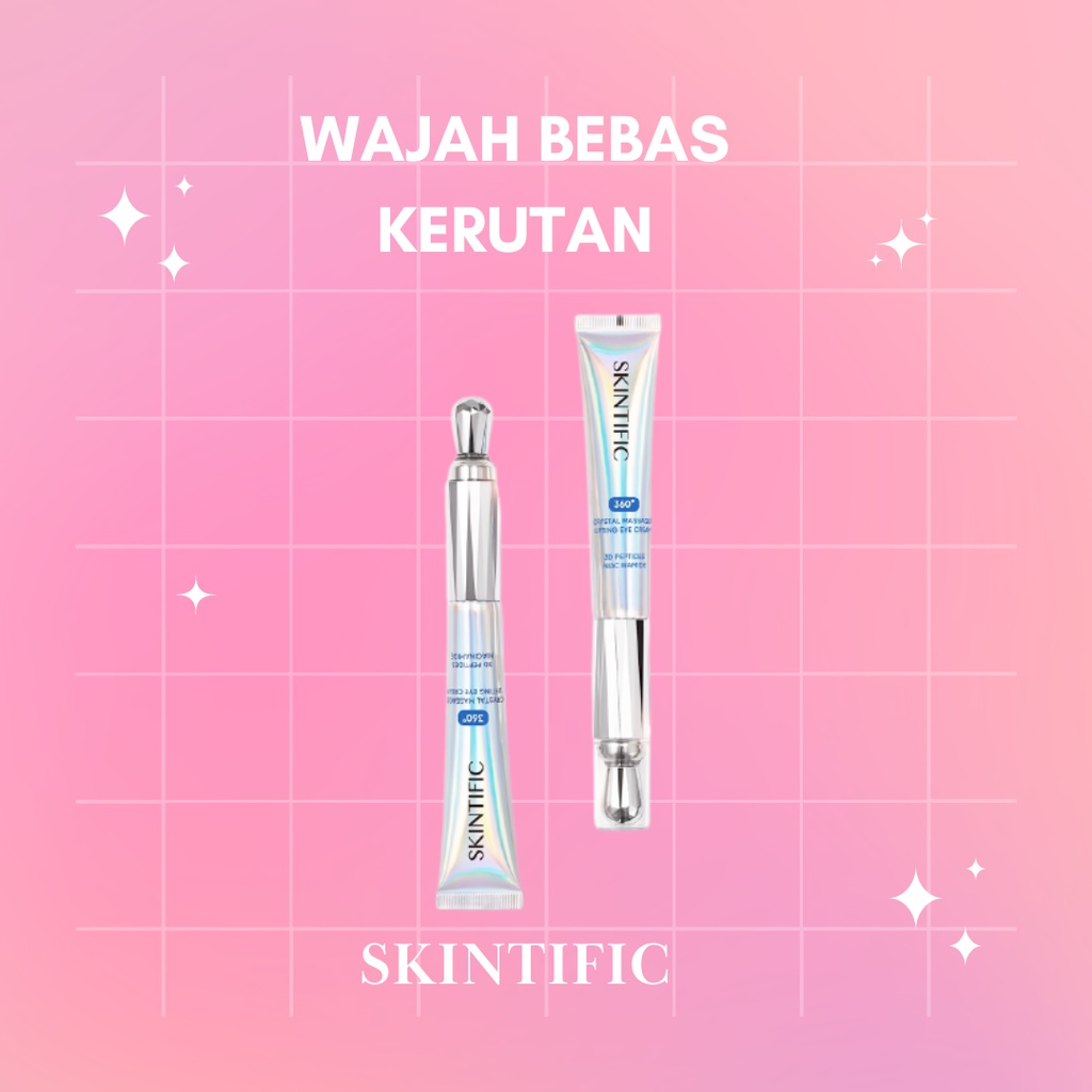 Jual Readystok Skintific 360 Crystal Massager Lifting Eye Cream 20g