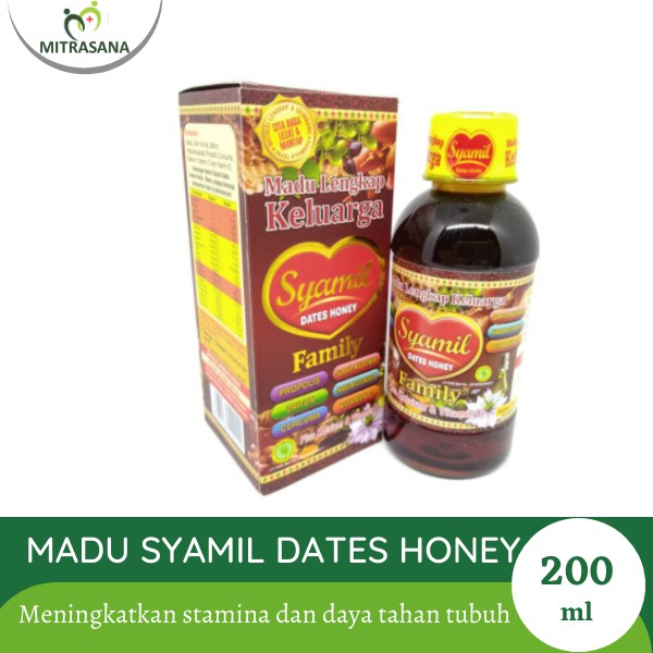 Jual Madu Syamil Dates Honey Keluarga 200ml | Shopee Indonesia