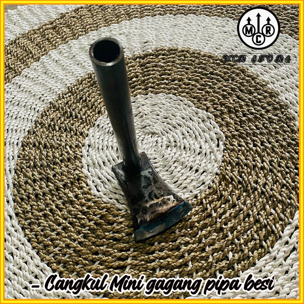 Jual Cangkul Mini Gagang Pipa Besi Gatul Bahan Baja Per Koret