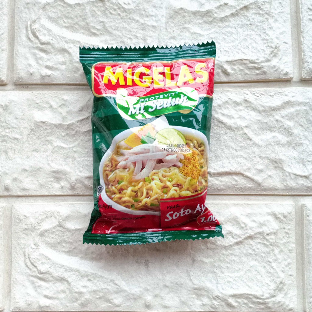 Jual Migelas Mi Mie Gelas Instan Seduh Protevit Sachet 28gr Kari Soto