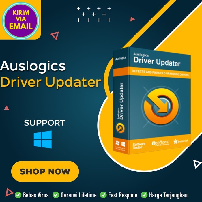 Jual Software Update Driver: Auslogics Driver Updater Full Version [Win ...
