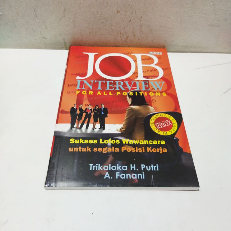 Jual Buku Obral Super Murah Buku Job Interview For All Positions