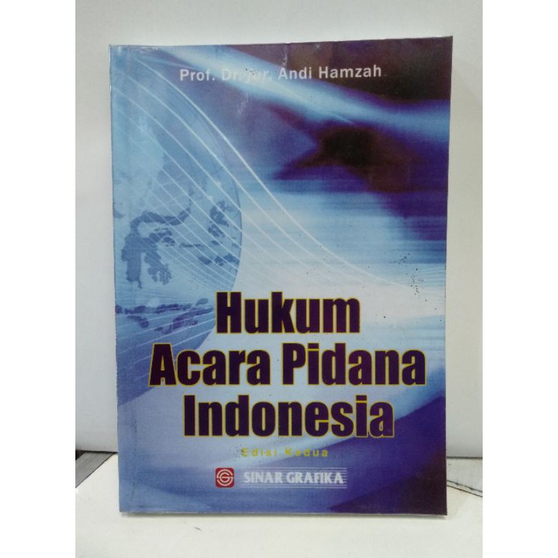 Jual BUKU HUKUM ACARA PIDANA INDONESIA | Shopee Indonesia