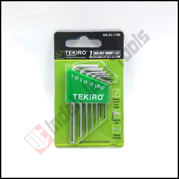 Jual Tekiro Hk El Kunci L Elektronik Set Pcs Hex Key Set