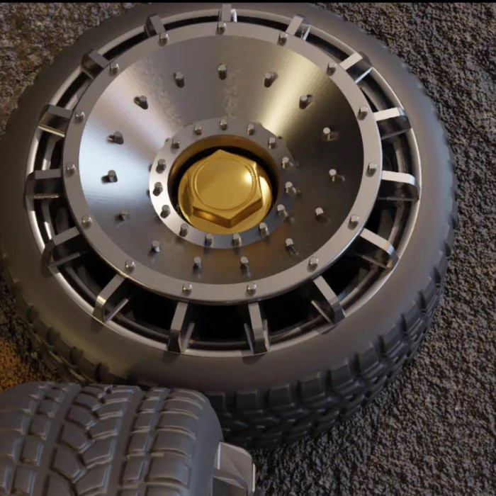 Jual Turbofan Extreme Wheel and tire model kit mokit Shopee Indonesia