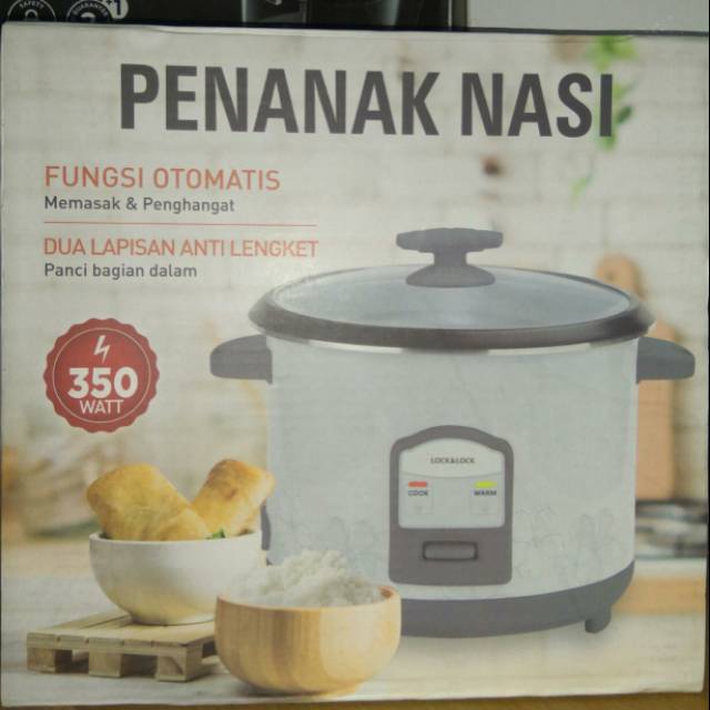 Jual Penanak nasi / Rice cooker / magic com merek lock & Lock Shopee