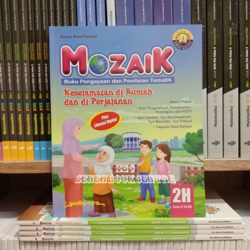 Jual Buku Tematik 2e 2f 2g 2h Kelas 2 Sd Mi K13 Revisi Yudhistira