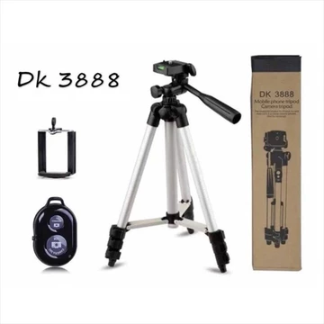 Tripod 3888 Bluetooth Tripod HP Dan Kamera Universal Free Holder U Dan Tas Tripod Dudukan