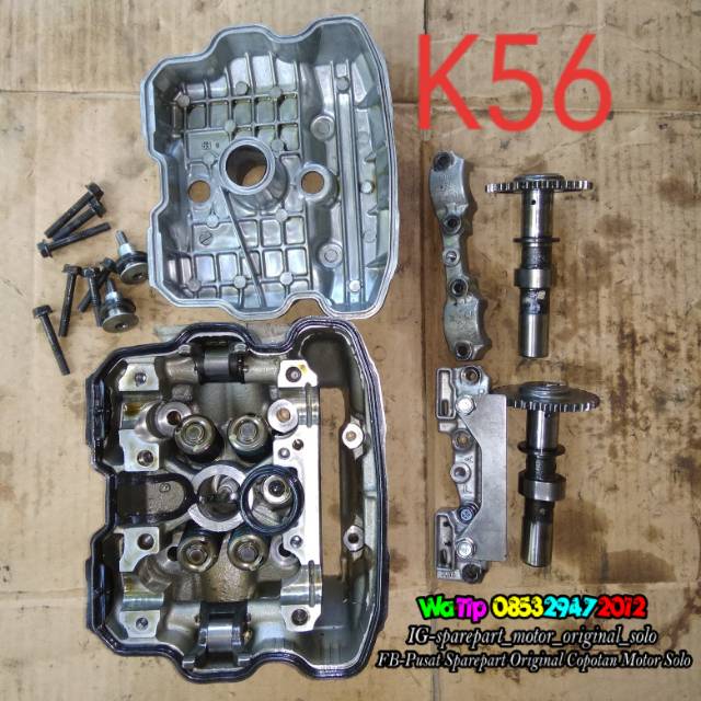 Jual Block Head Mesin K56 CB150R LED CBR150R Led Sonic Supra GTR ...